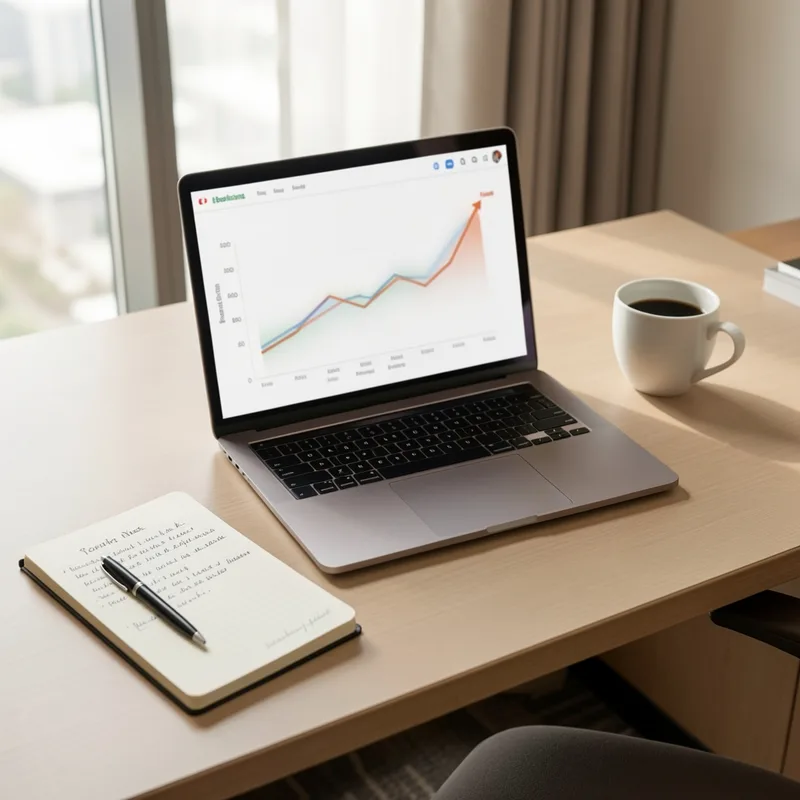 Graphique de courbe de réservation analysé par un professionnel du revenue management